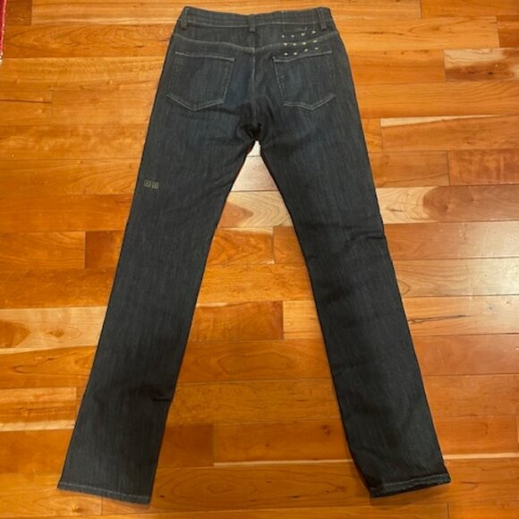 Ksubi The Mac Stretch Slim Straight Jeans After Dark - Women's Size 28 - Picture 2 of 7